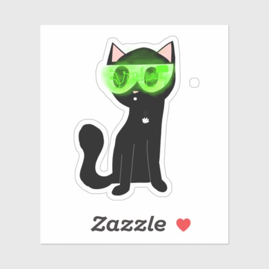 Cyber Troy Sticker (Vel)