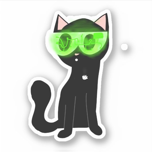 Cyber Troy Sticker (Voorkant)