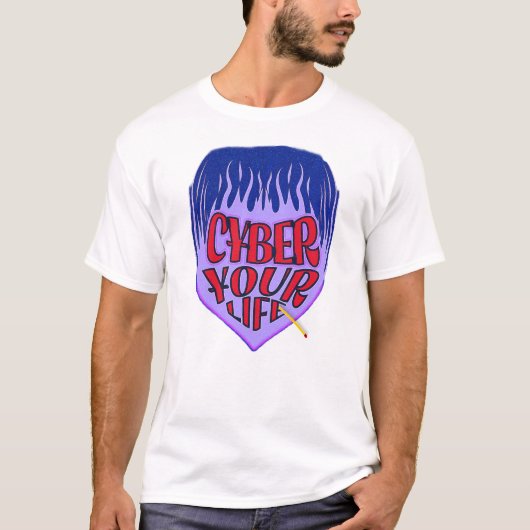 CYBER UW LEVEN T-shirt (Voorkant)