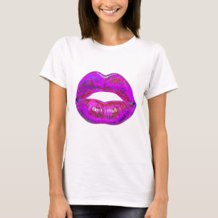 Cyber Venus Lips - My Lips R 4 U. vermenigvuldigd. T-shirt