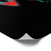 Cyber Vixen Gamer Girl Gaming Graphic | Video Game Poster (Hoek)