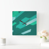Cyber Wall Square Wall Clock Vierkante Klok (Huis)