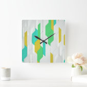 Cyber Wall Square Wall Clock Vierkante Klok (Huis)