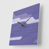 Cyber Wall  Vierkante Wandklok (Hoek)