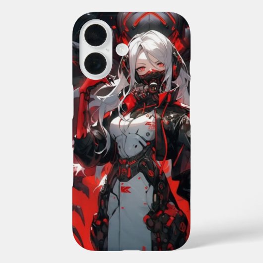 Cyber Warrior Case-Mate iPhone Case (Achterkant)