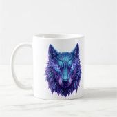 Cyber Wolf Spirit Guardian of Intuition Koffiemok (Links)