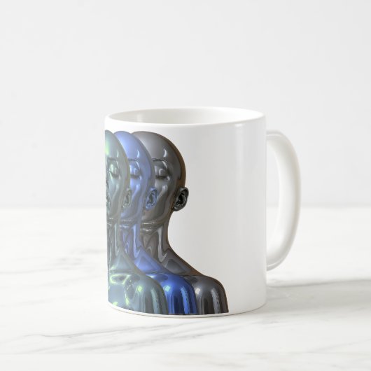 Cyber Women Aligned Koffiemok (Voorkant rechts)