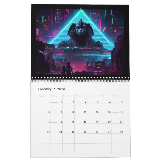 Cyber World Kalender (Feb 2026)