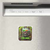 Cyber Zombie Absinthe Tiki Mok Magneet (Insitu (Vaatwasser))