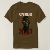 Cyber Zombie T-shirt (Design voorkant)