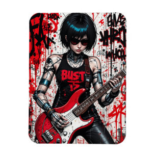 CyberBass Rebellion Flexibele Fotomagneet Magneet