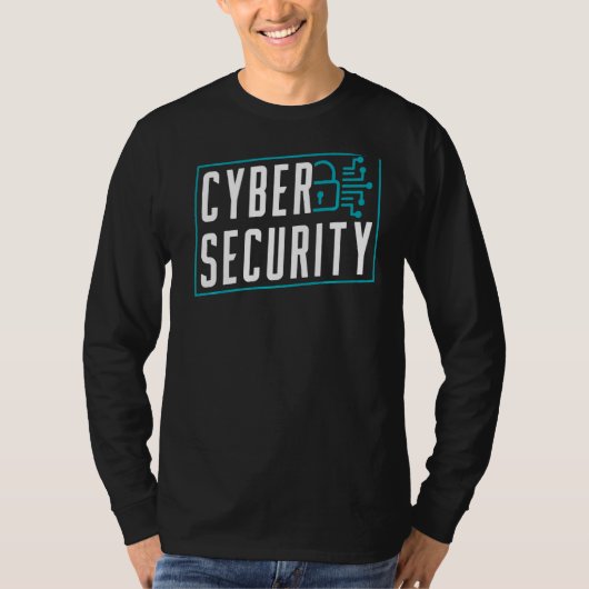 Cyberbeveiliger Hacker Hacks-hack Cyber Security T-shirt (Voorkant)