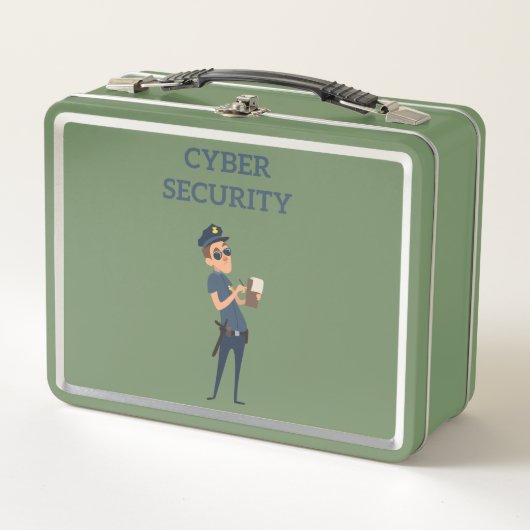 Cyberbeveiliging: de coole agent op patrouille (Voorkant)