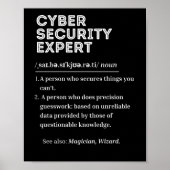 cyberbeveiliging, definitie poster (Voorkant)