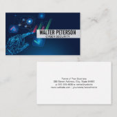 Cyberbeveiliging | Digitale Sporen | Gegevens Info Visitekaartje (Voorkant / Achterkant)