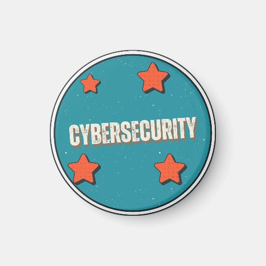 Cyberbeveiliging Magneet (Voorkant)