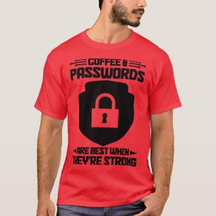 Cyberbeveiliging van Computer Security Cyber Secur T-shirt