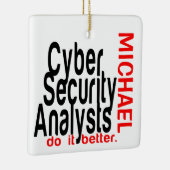 Cyberbeveiligingsanalisten doen het beter aan keramisch ornament (Rechts)