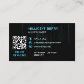 cyberbeveiligingsbedrijf | Dark Matrix-sleutel Visitekaartje (Voorkant)