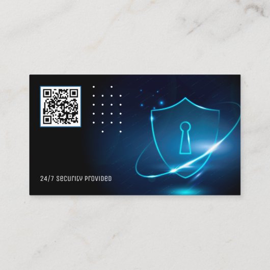 Cyberbeveiligingsdiensten | ONLINE BESCHERMINGSSER Visitekaartje (Achterkant)