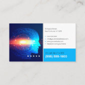 Cyberbeveiligingsservices | Beveiligingsadvies Visitekaartje (Achterkant)