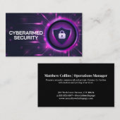 Cyberbeveiligingstechniek Visitekaartje (Voorkant / Achterkant)
