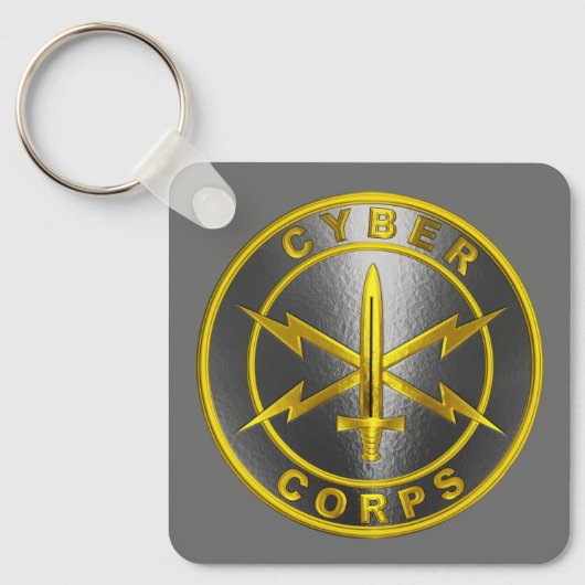 cybercorps sleutelhanger (Voorkant)