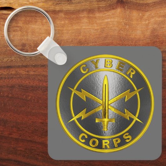 cybercorps sleutelhanger (Voorkant)