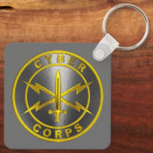 cybercorps sleutelhanger (Achterkant)