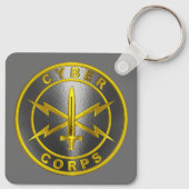 cybercorps sleutelhanger (Achterkant)