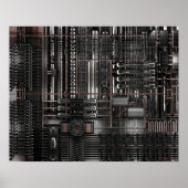 Cybercratisch domein poster (Voorkant)