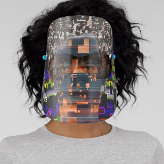 Cyberdazze Hyperface #4 Anti-Recognition Mask Gelaatsscherm