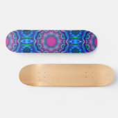 Cyberdelic Kaleidoscope Skateboard (Horizontaal)