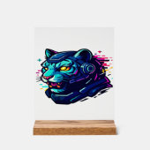 Cyberdieren - futuristische wezens van de digitale acryl bord (Voorkant)