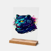 Cyberdieren - futuristische wezens van de digitale acryl bord (Hoek)