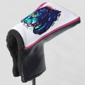 Cyberdieren - futuristische wezens van de digitale golfheadcover (3/4 voorkant)