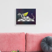 Cyberdragon Canvas Afdruk (Insitu (Woonkamer))