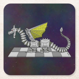 Cyberdragon Kartonnen Onderzetters