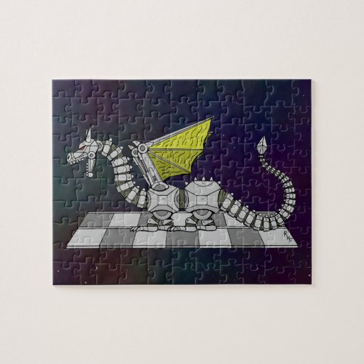 Cyberdragon Legpuzzel (Horizontaal)