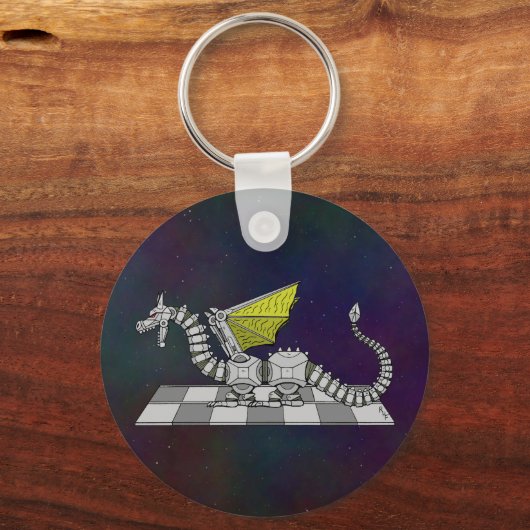 Cyberdragon Sleutelhanger (Voorkant)