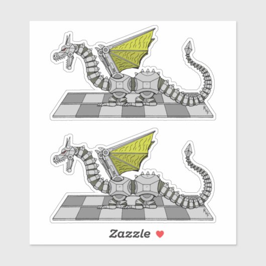 Cyberdragon Sticker (Vel)