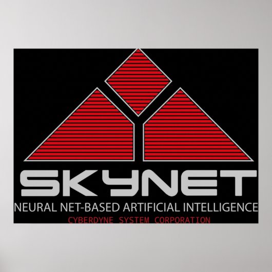 Cyberdyne Skynet Systems Poster (Voorkant)