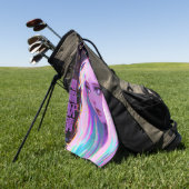 Cyberfee "Dennou Yousei" Glitchcore Golfhanddoek (Groen)