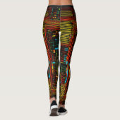 Cyberflow: datalegen streamen leggings (Achterkant)