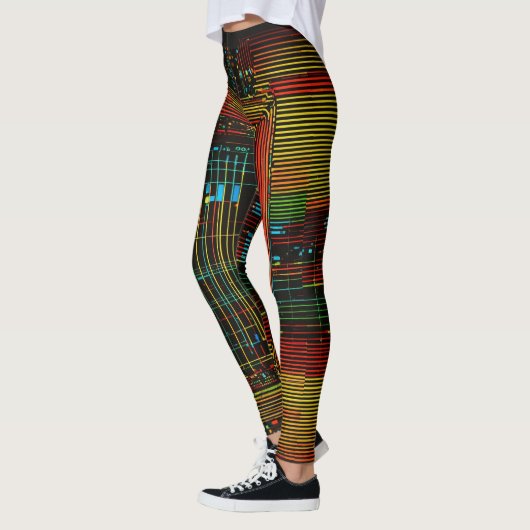 Cyberflow: datalegen streamen leggings (Links)