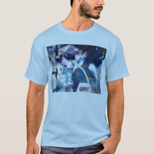 cyberfunk meisje t-shirt