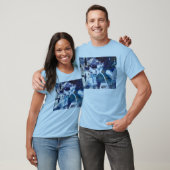 cyberfunk meisje t-shirt (Unisex)