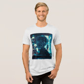 cybergeest Tri-Blend shirt (Voorkant volledig)