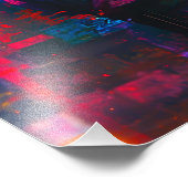 Cybergeisha, een fusie van traditie en technologie foto afdruk (Hoek)