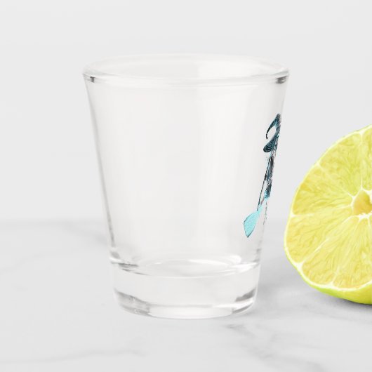 Cyberheks: technische magie shot glas (Links)